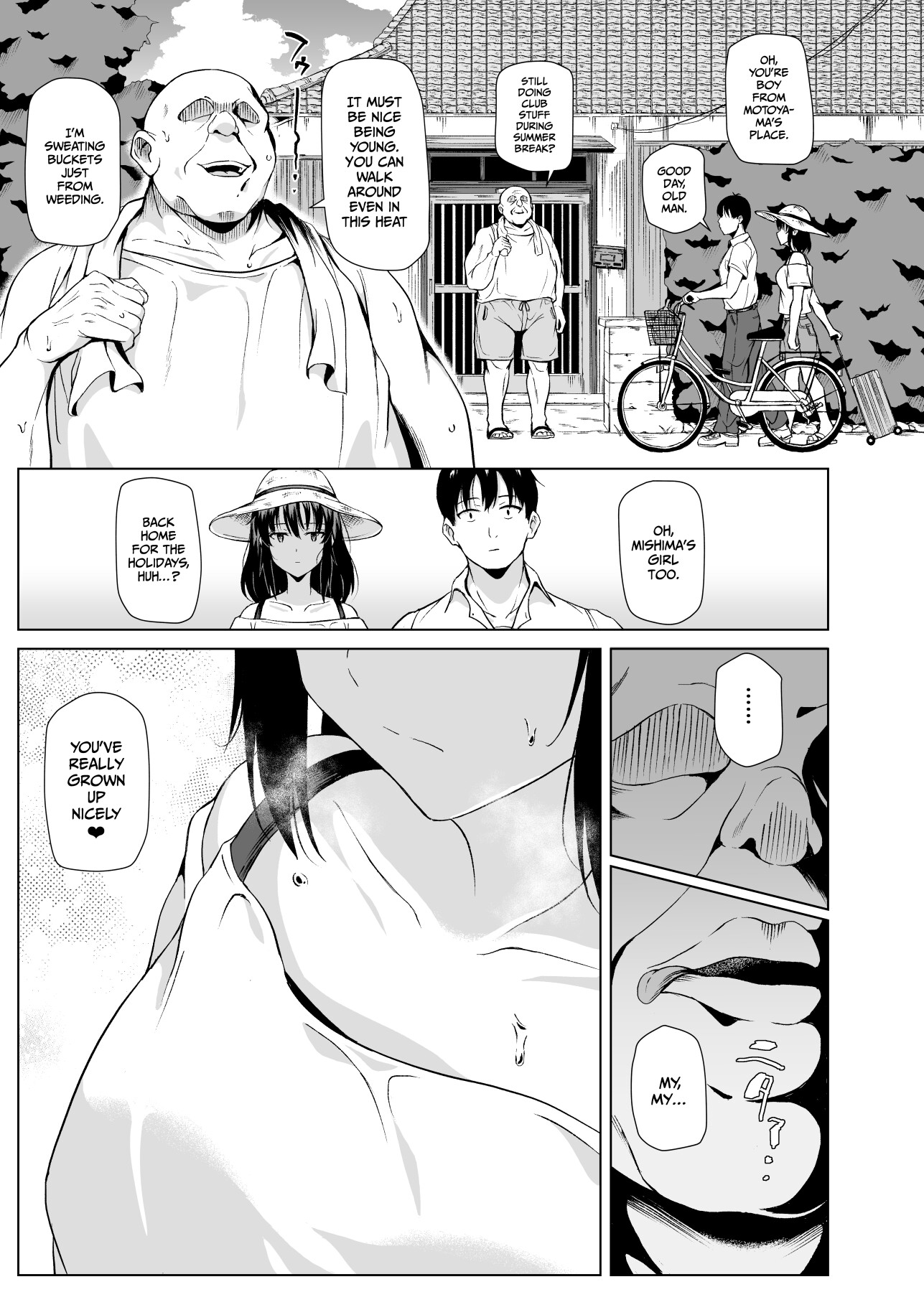 Hentai Manga Comic-Summer in the Countryside with Ojisan ~Homecoming~-Read-10